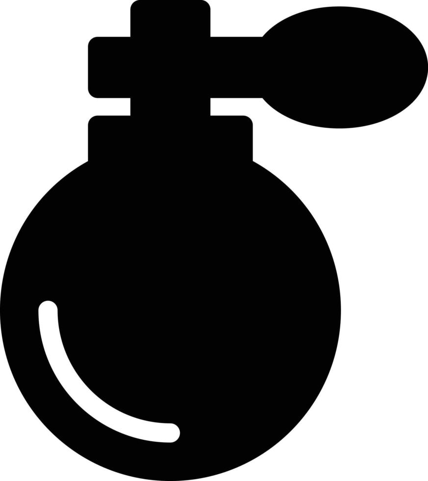 Ilustración de vector de perfume en un fondo. Símbolos de calidad premium. Iconos vectoriales para concepto y diseño gráfico.