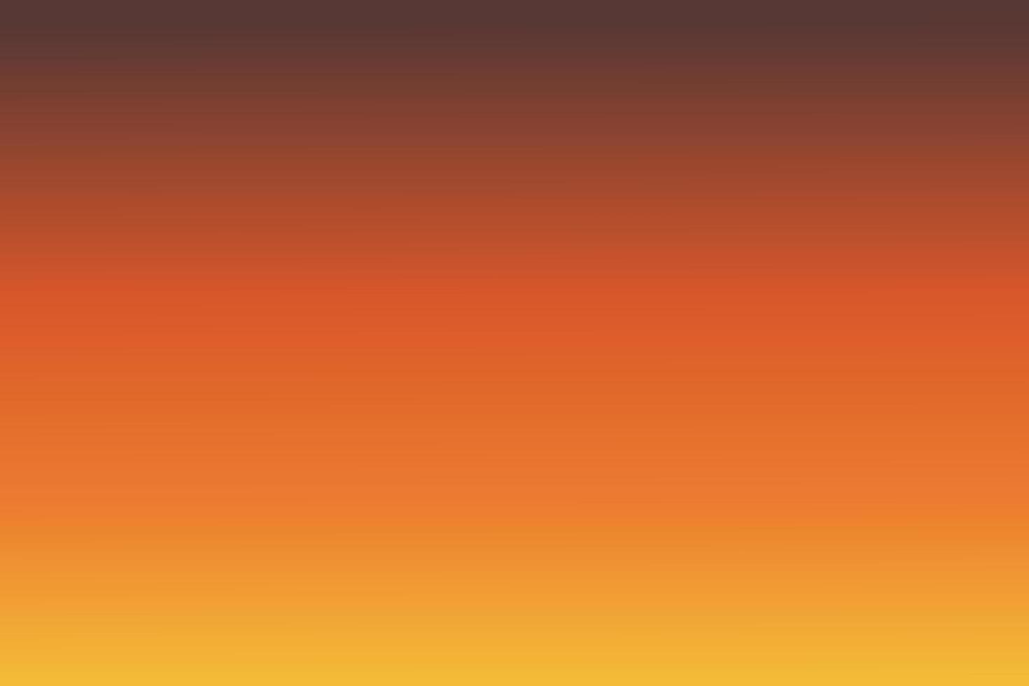 Orange sky background for sunset. vector art illustration