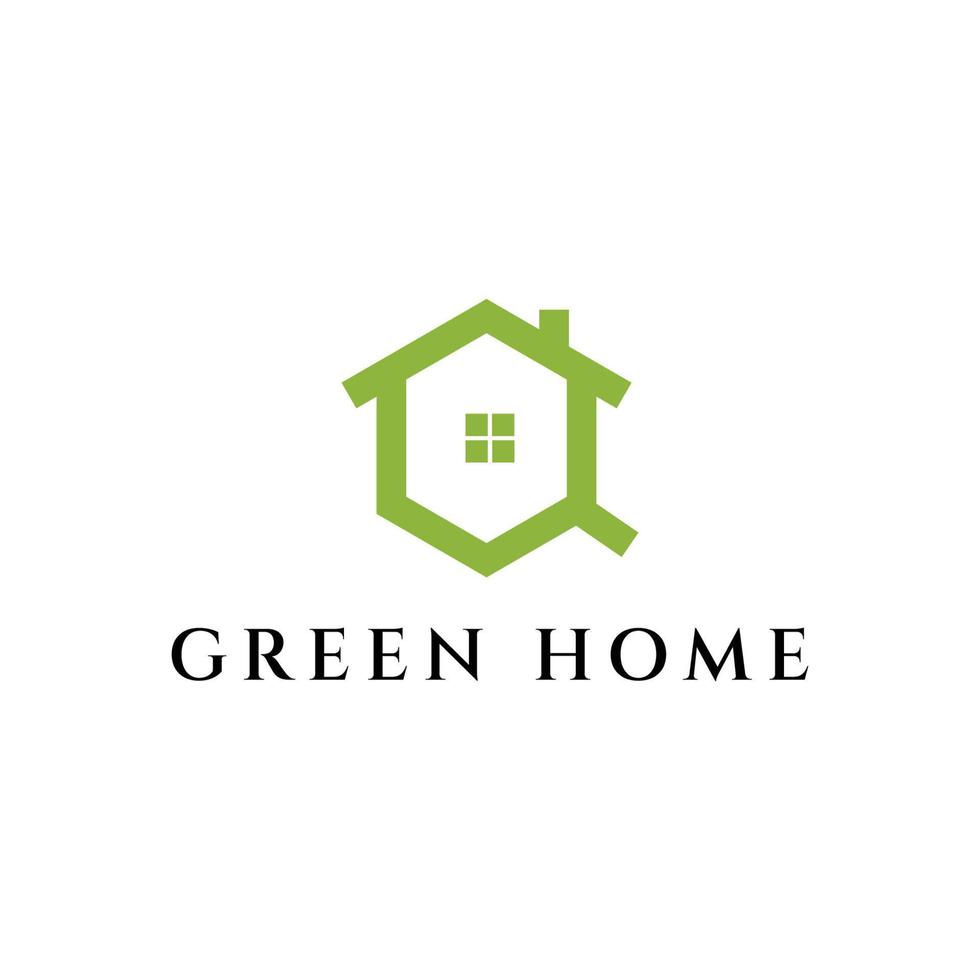 Nature Home Logo design vector. Good for Real Estate, Construction, Apartment, Building, House and Architecture vector