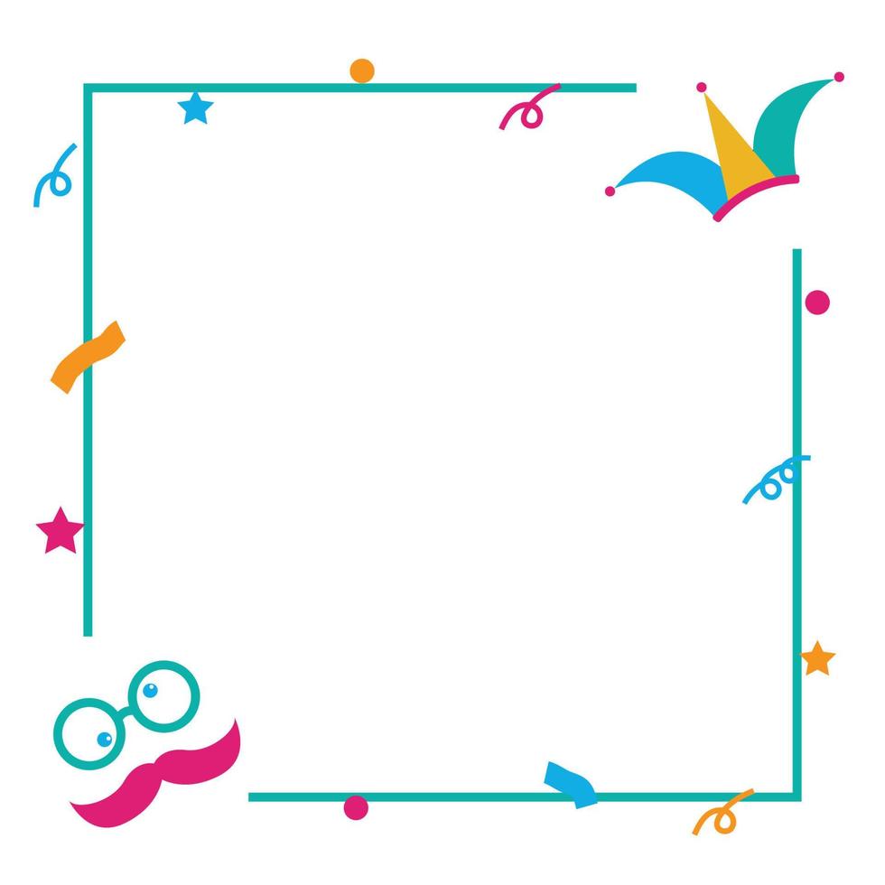 April fools day with surprise icons. Good For greeting cards, banners, flyers, etc. vector art illustration design