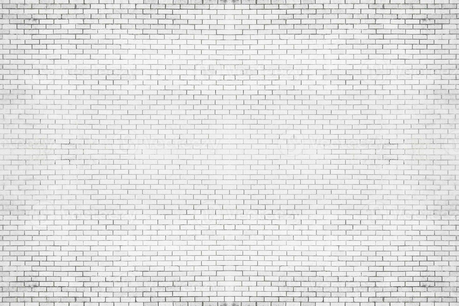Abstract weathered texture stained old stucco light gray. White brick wall background in rural room. Texture horizontal wallpaper. photo