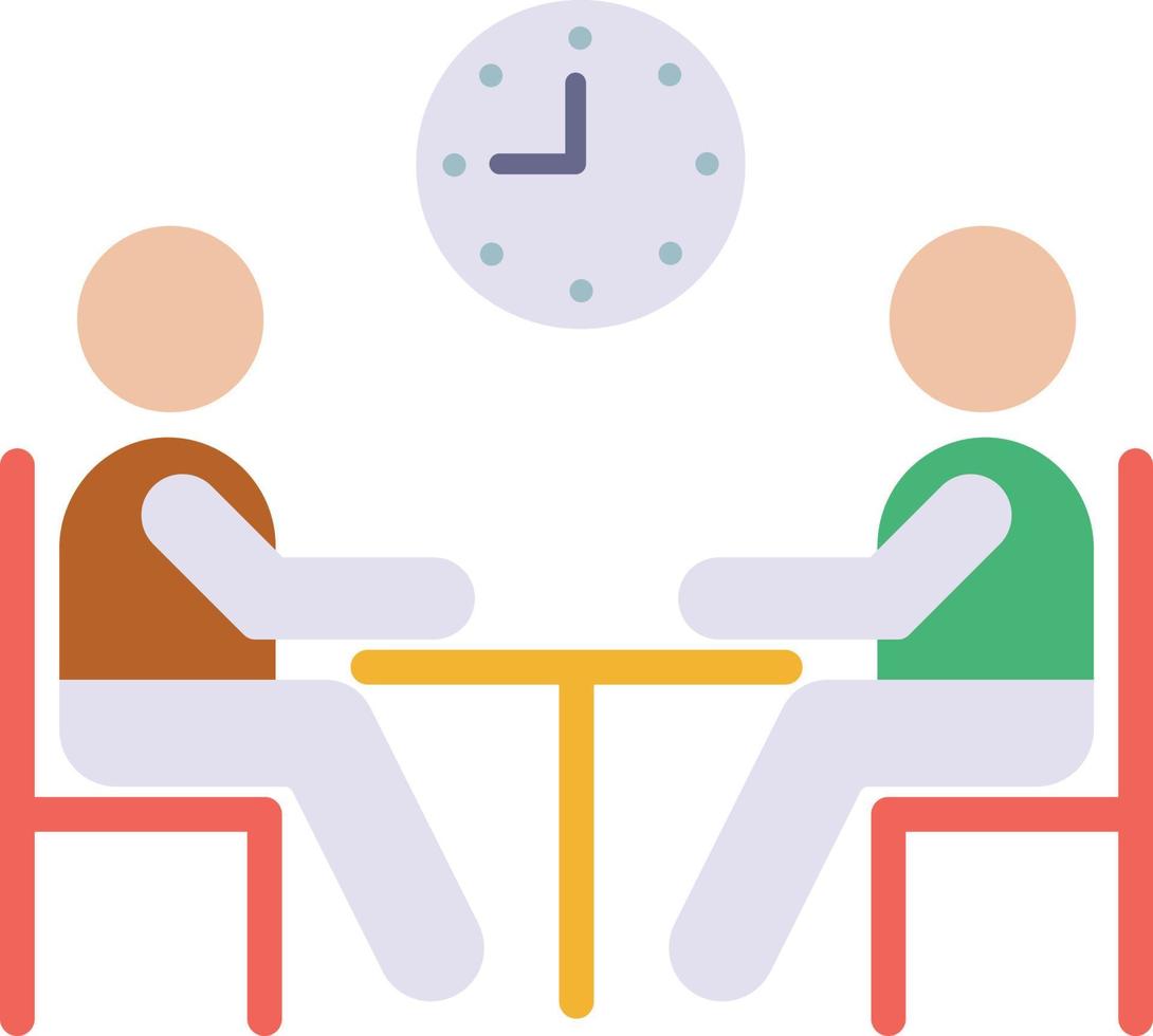 meeting time Isolated Vector icon which can easily modify or edit