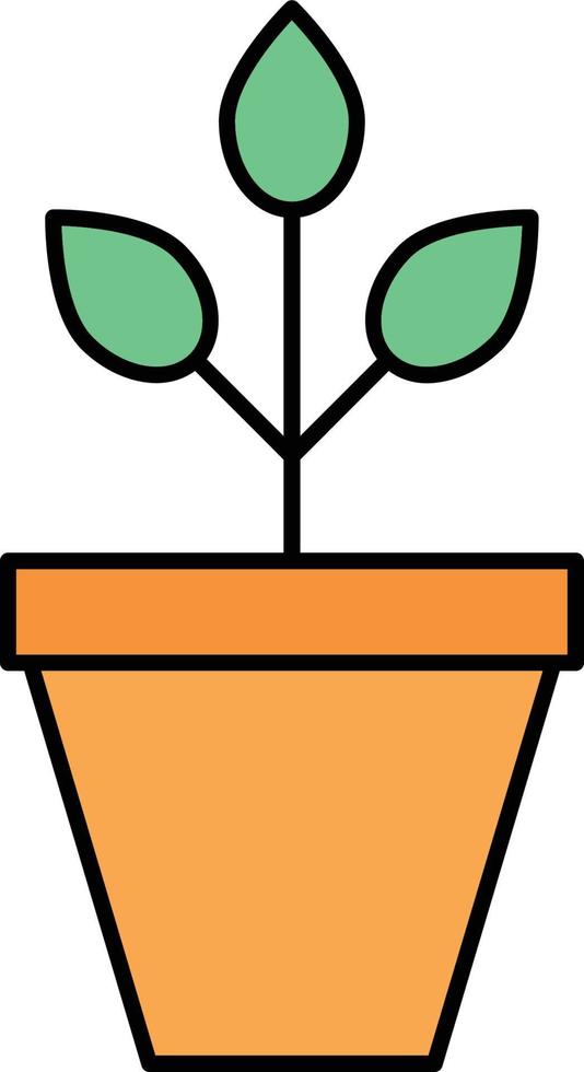 Plant Isolated Vector icon which can easily modify or edit