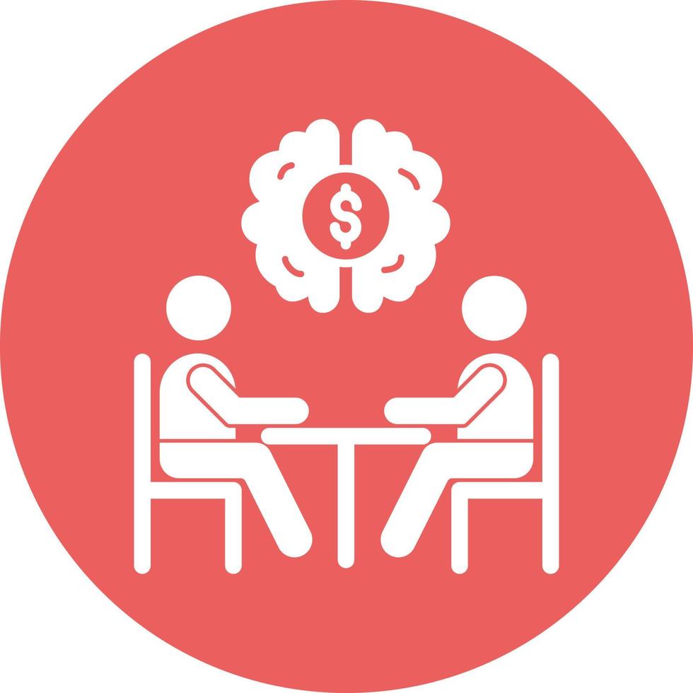 Dollar brain Isolated Vector icon which can easily modify or edit