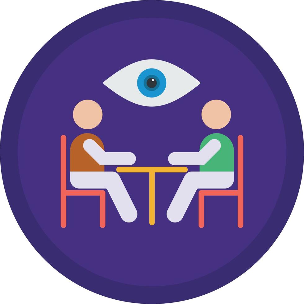 eye Security  Isolated Vector icon which can easily modify or edit