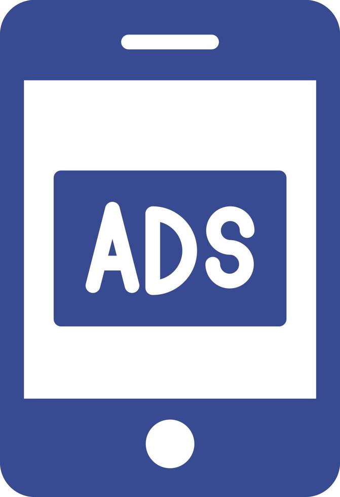 Mobile ads Isolated Vector icon which can easily modify or edit