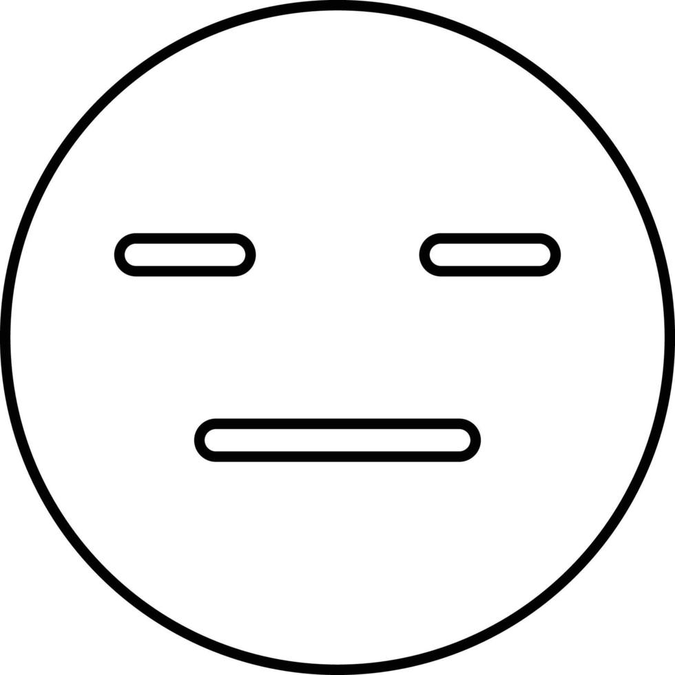 Sad emoji Vector icon that can easily modify or edit