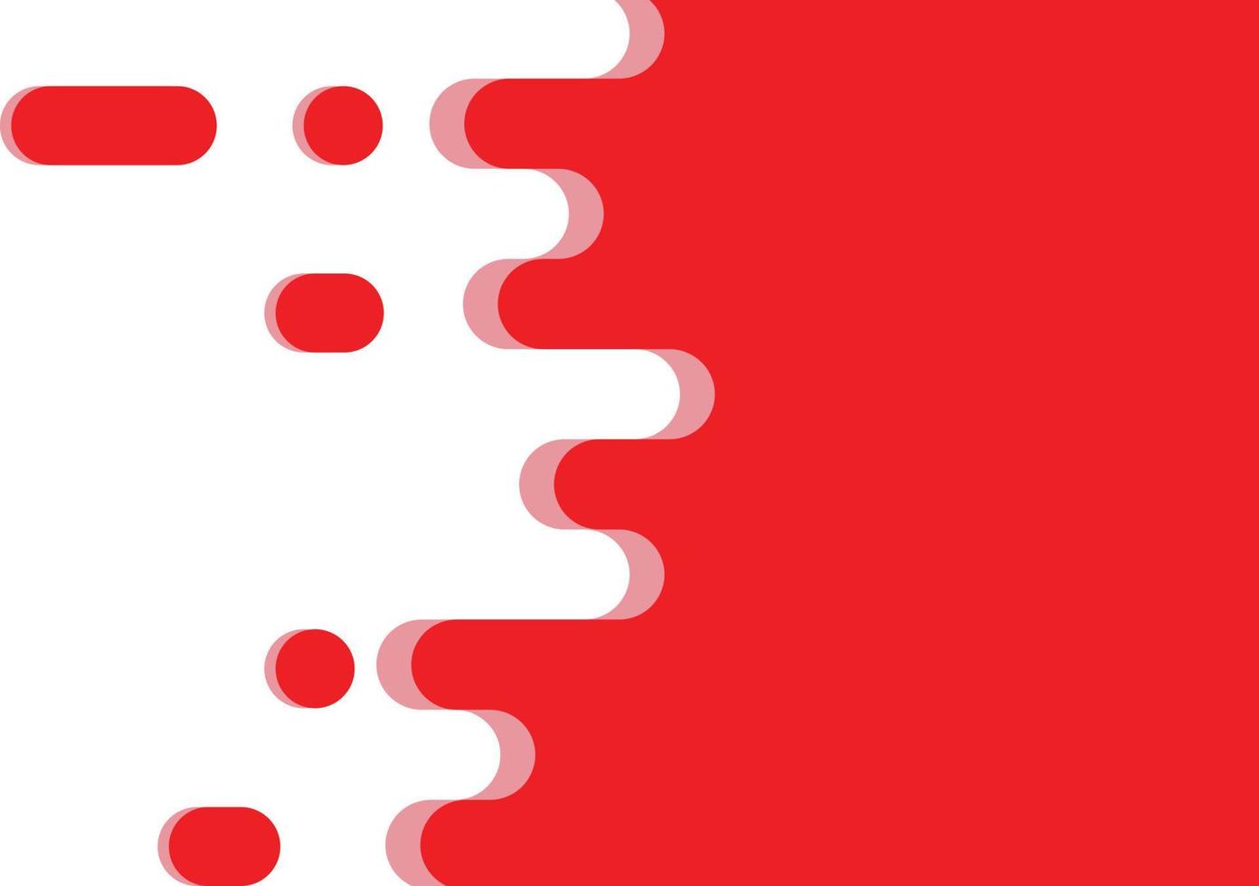 red abstract puzzle piece background liquid water vector