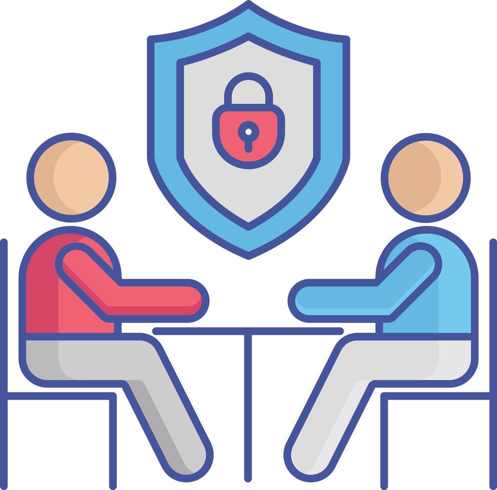 Security concept Isolated Vector icon which can easily modify or edit