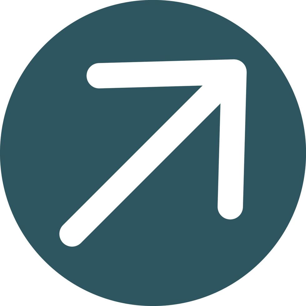Right Top Vector icon that can easily modify or edit