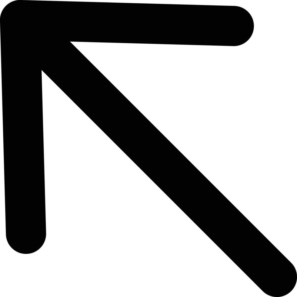 Left Top Vector icon that can easily modify or edit