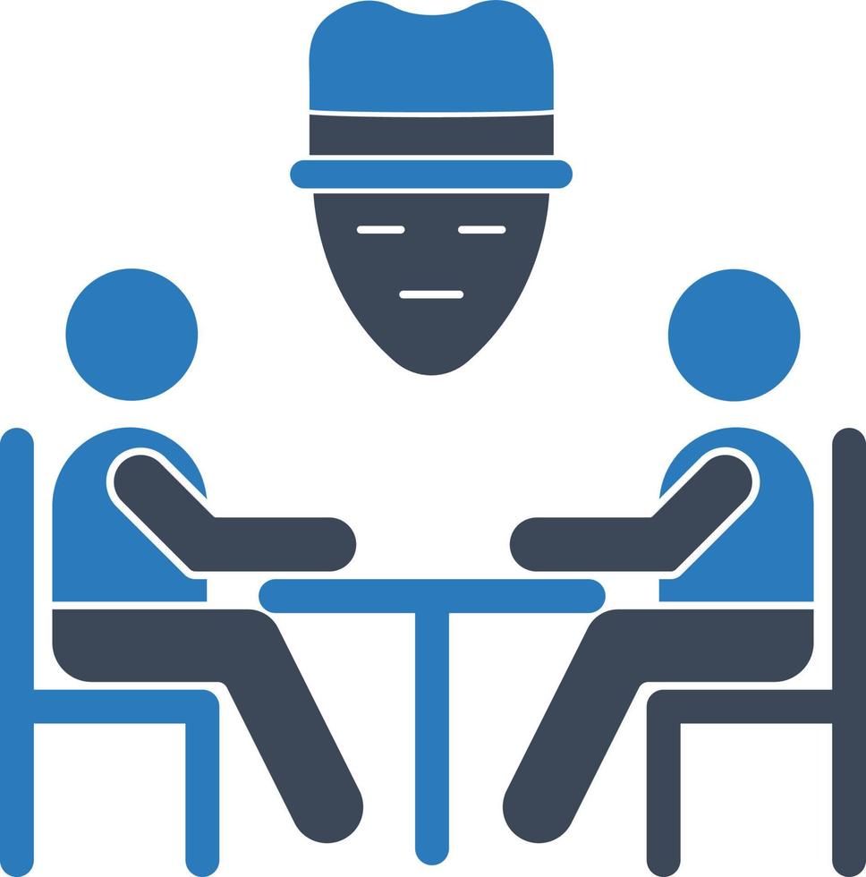 Boss meeting Isolated Vector icon which can easily modify or edit