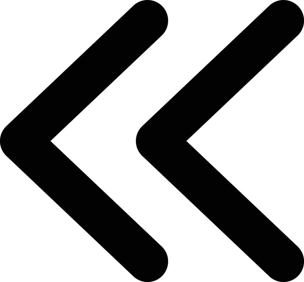 Left Arrow Vector icon that can easily modify or edit