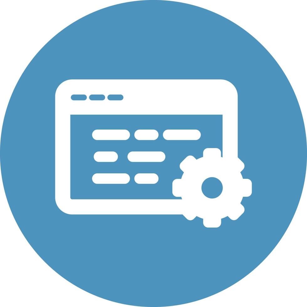 Browser setting Isolated Vector icon which can easily modify or edit