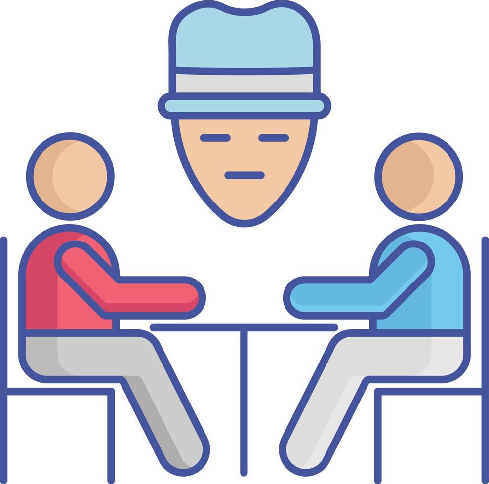 Boss meeting Isolated Vector icon which can easily modify or edit