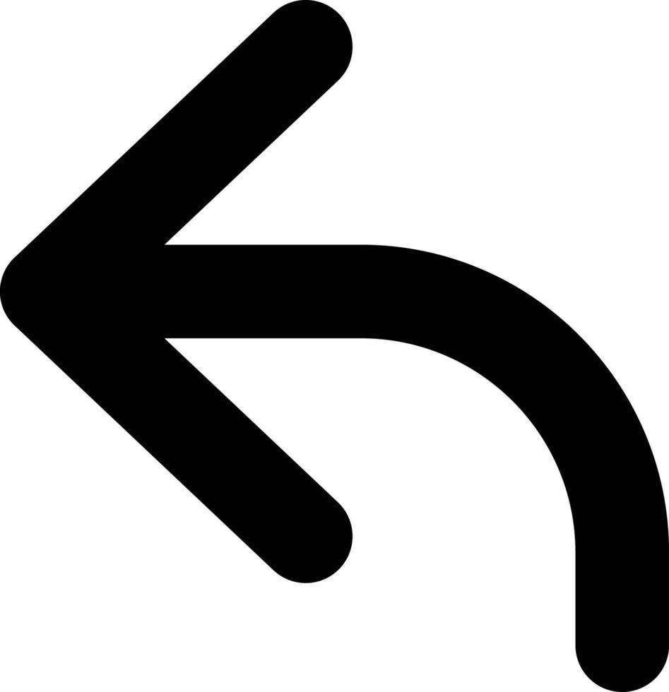 Left Arrow Vector icon that can easily modify or edit