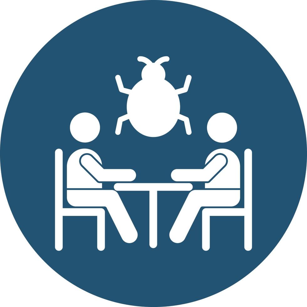Bug virus Isolated Vector icon which can easily modify or edit