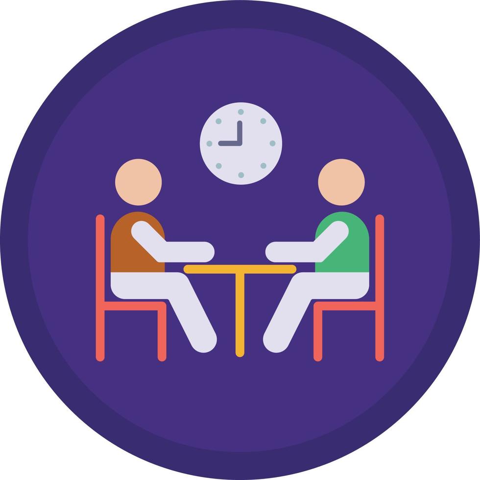 meeting time Isolated Vector icon which can easily modify or edit