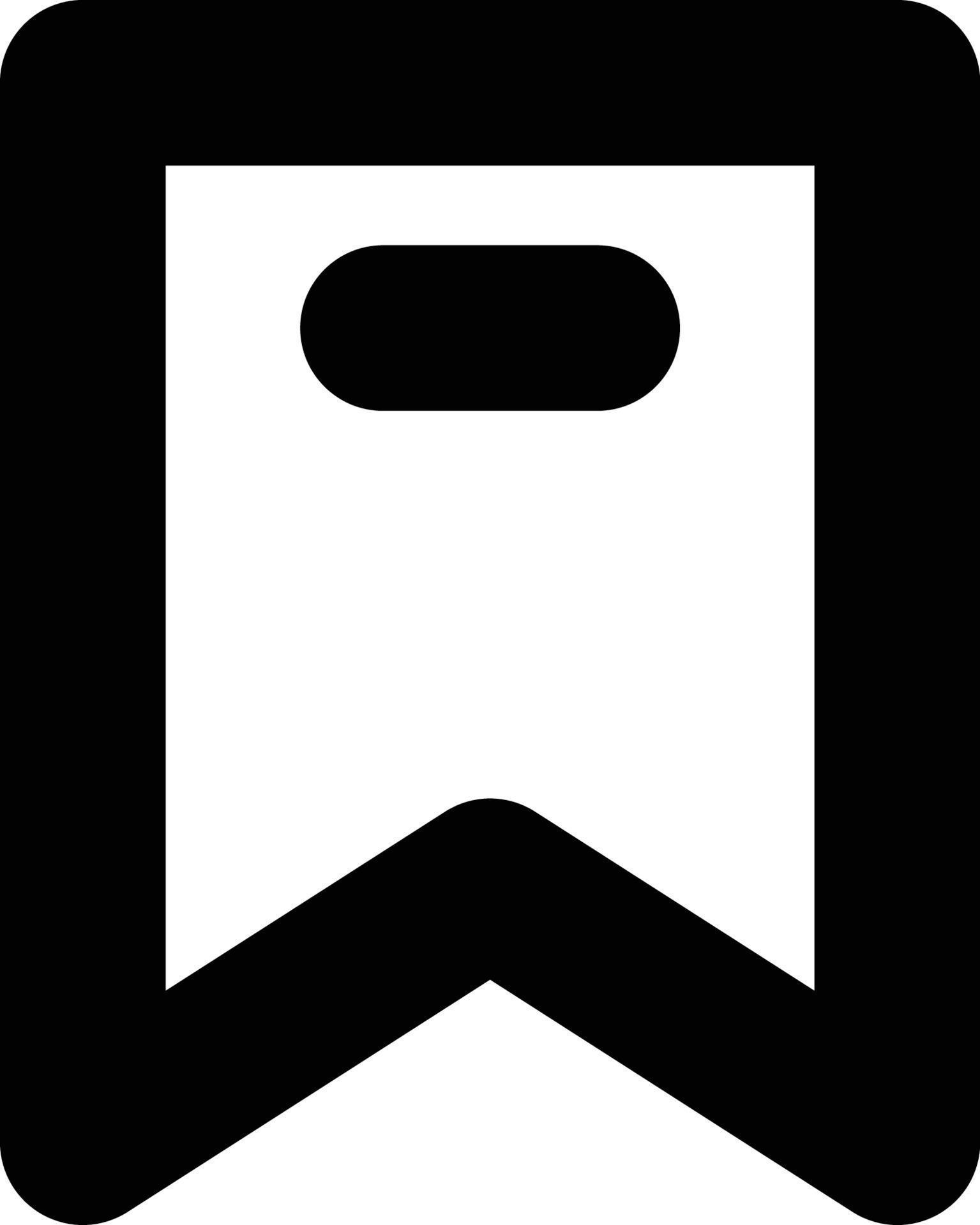 Bookmark Vector icon that can easily modify or edit 7628832 Vector Art