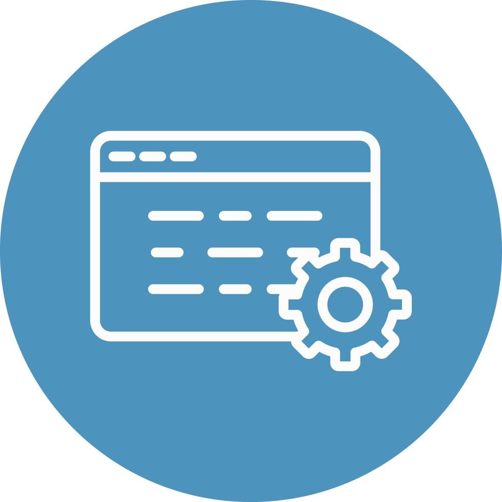 Browser setting Isolated Vector icon which can easily modify or edit