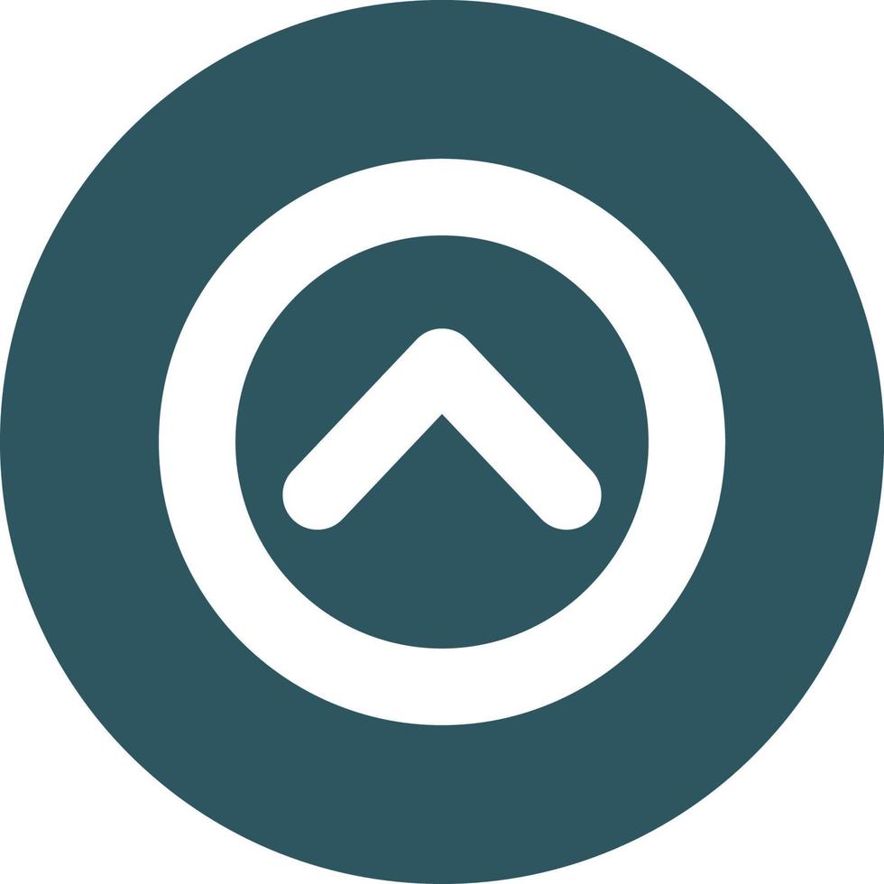 Up Arrow Vector icon that can easily modify or edit