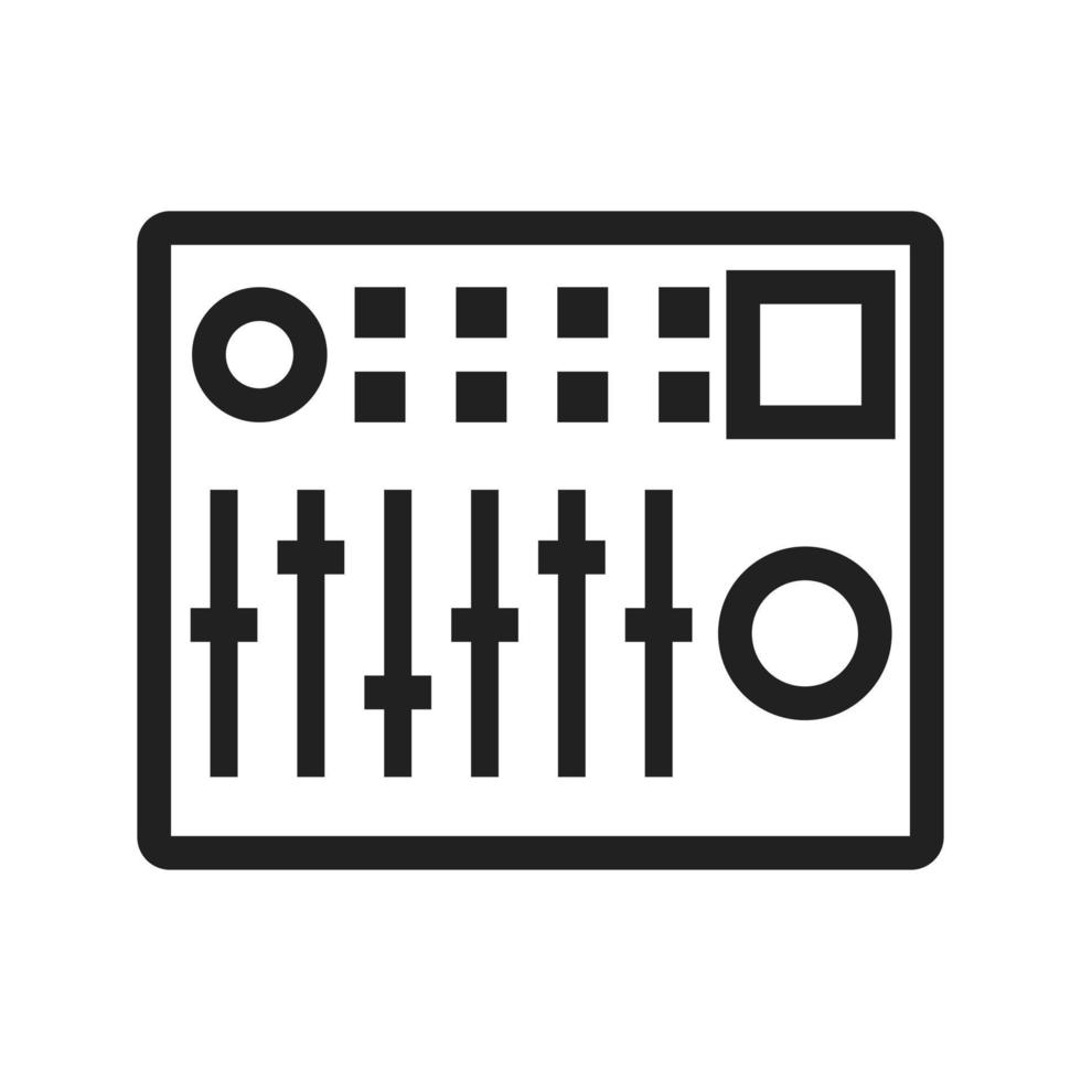 Controller Line Icon vector