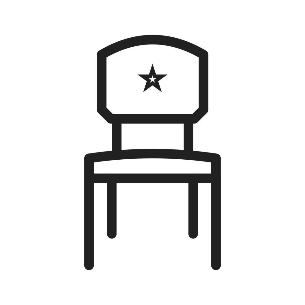 Seat Line Icon vector
