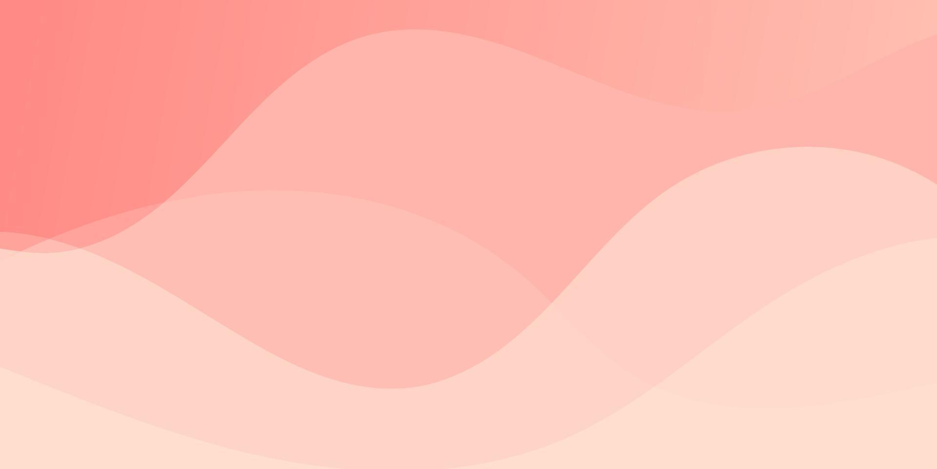 pink wavy background vector