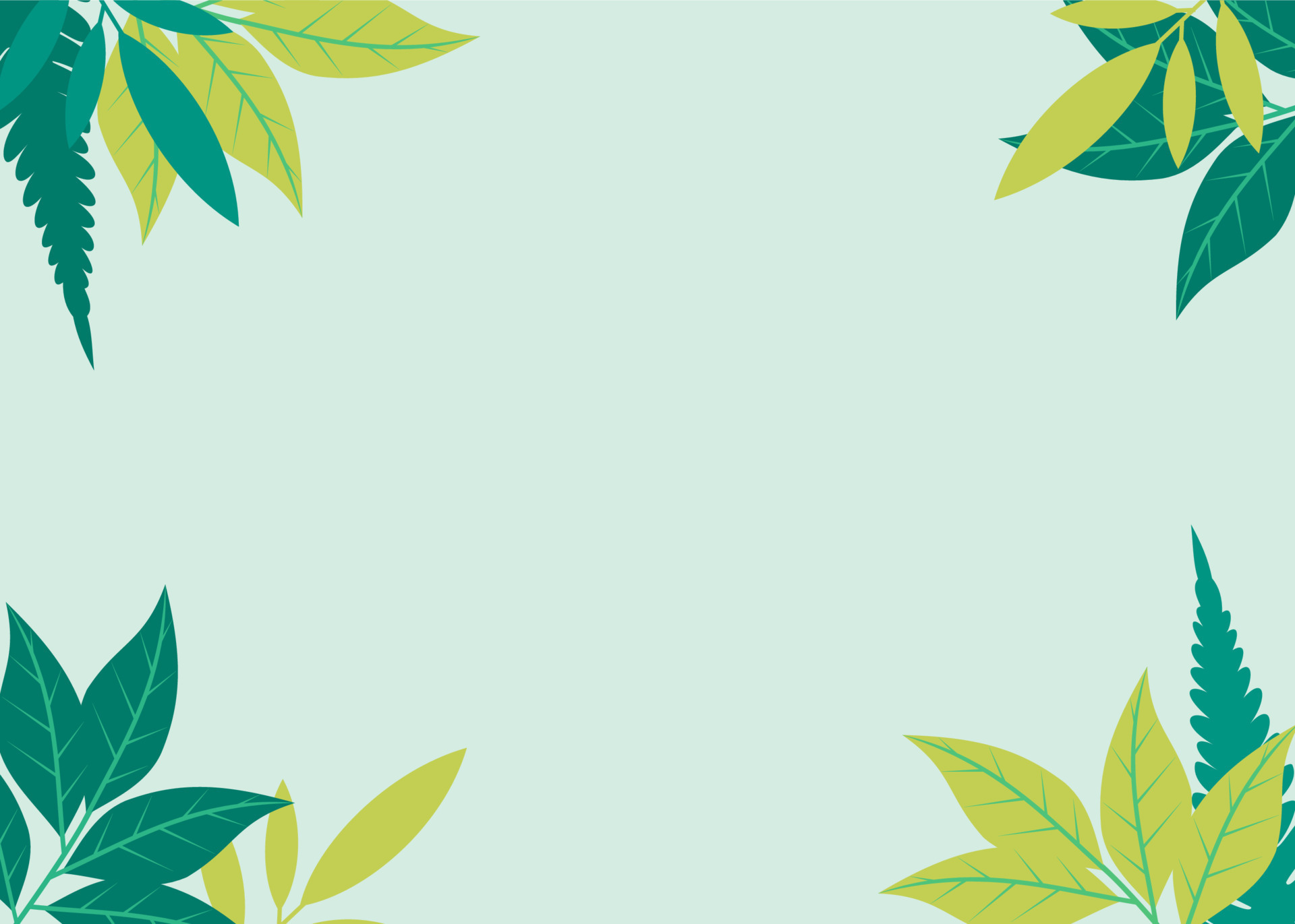 background with plant theme 7629331 Vector Art at Vecteezy