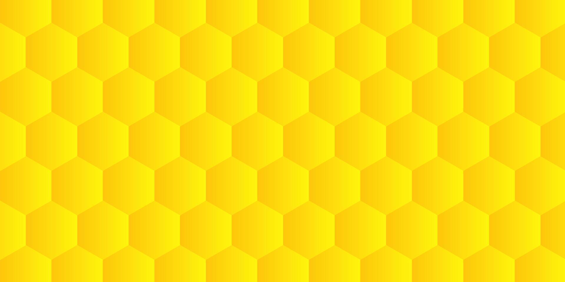 colorful seamless hexagon pattern background vector