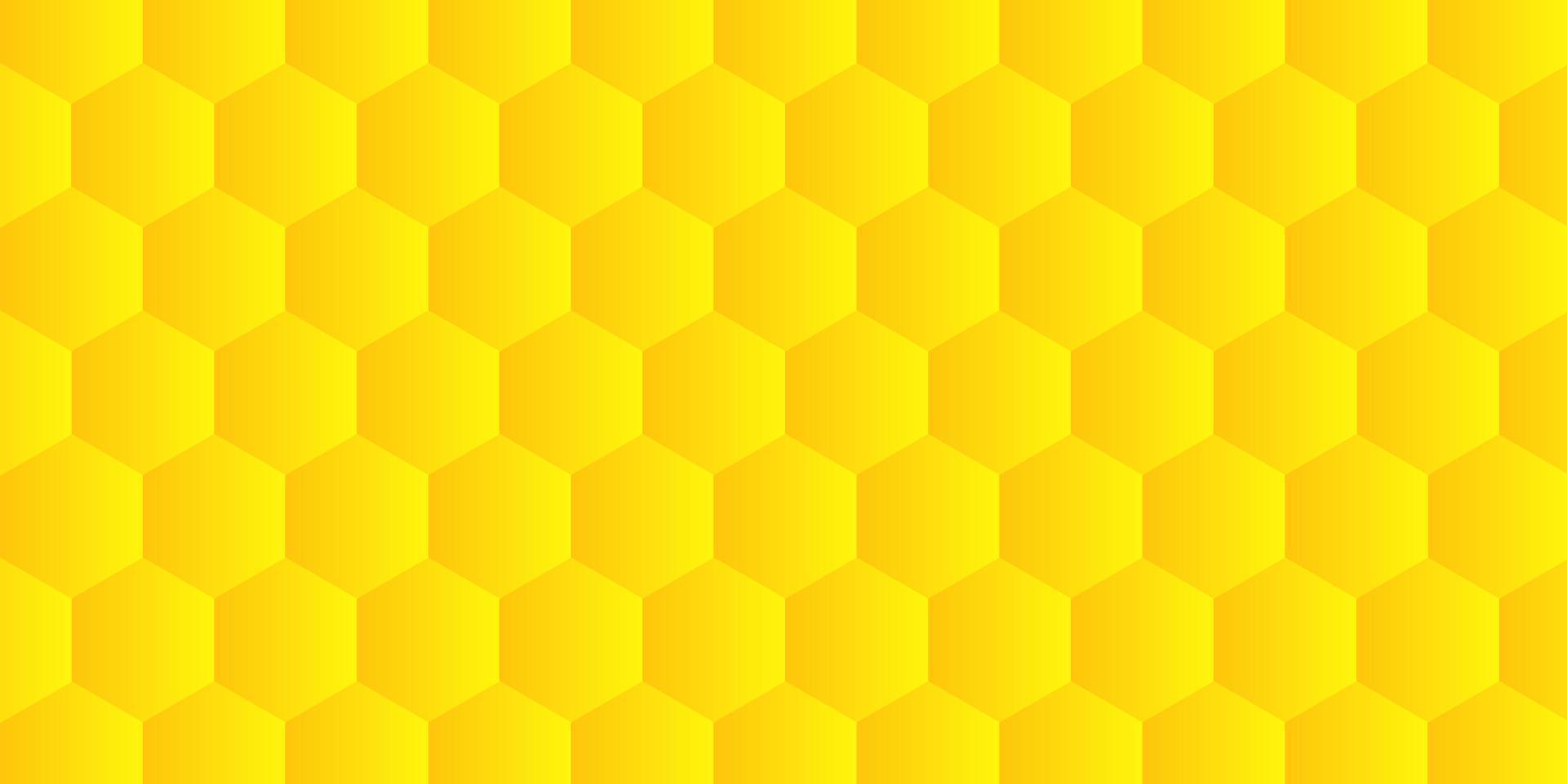 colorful seamless hexagon pattern background vector