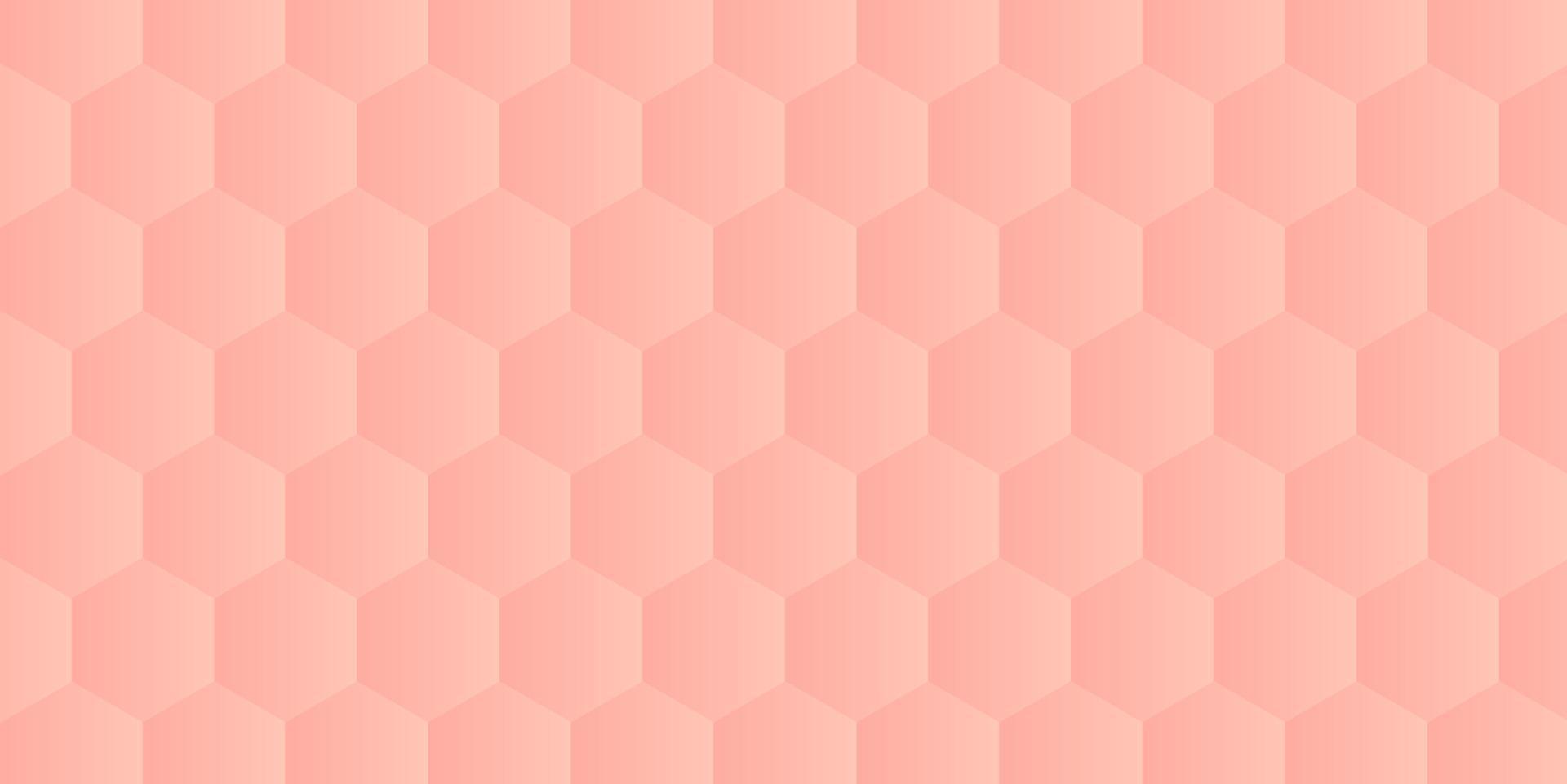 colorful seamless hexagon pattern background vector