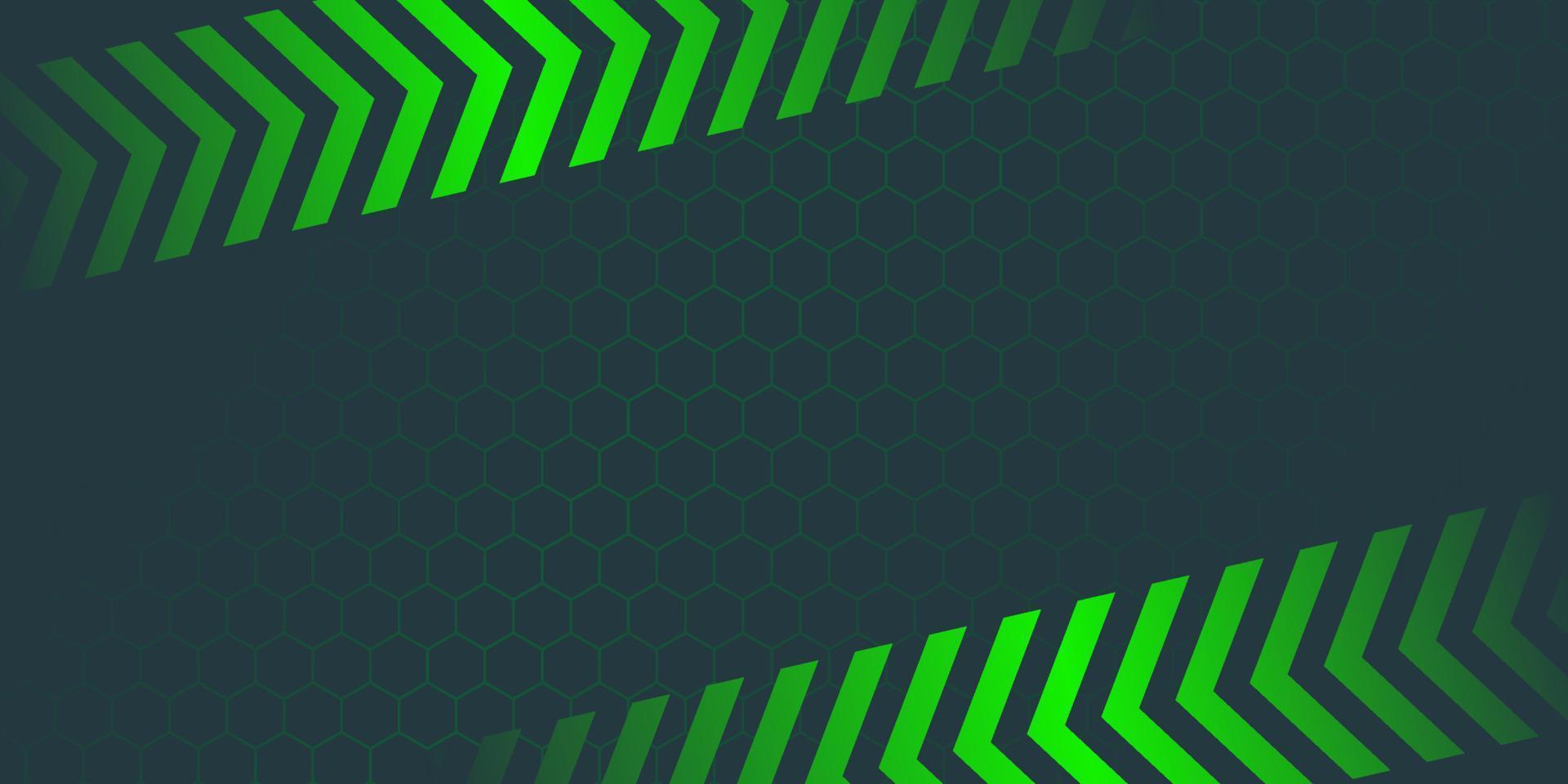 black and green abstract vector background