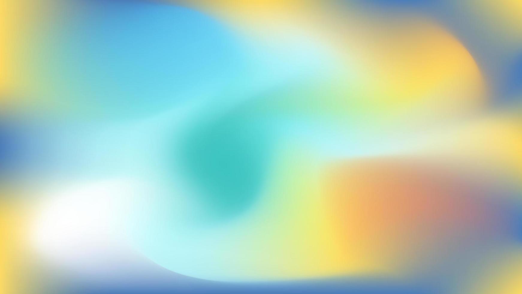 Vector graphic of abstract gradient colorful background with soft color and blurry