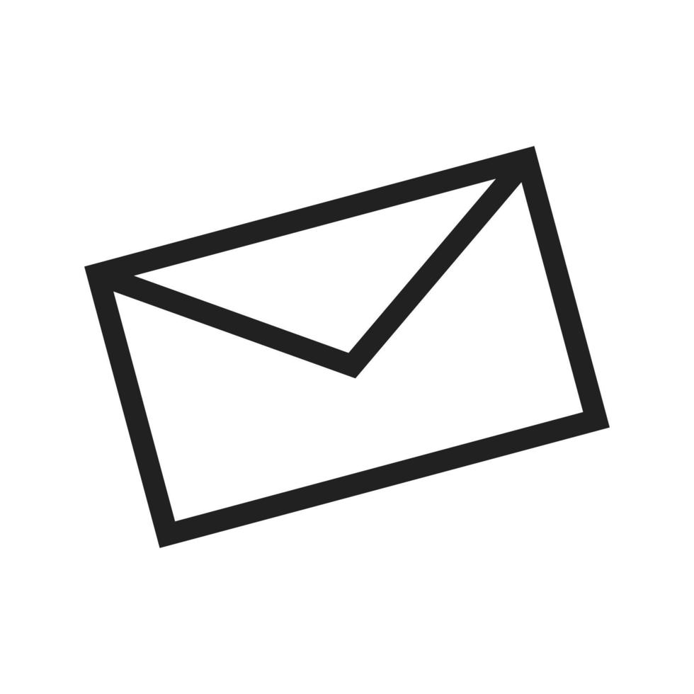 Email Line Icon vector