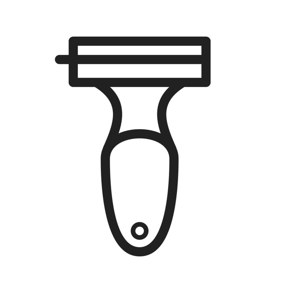 Potato Peeler Line Icon vector