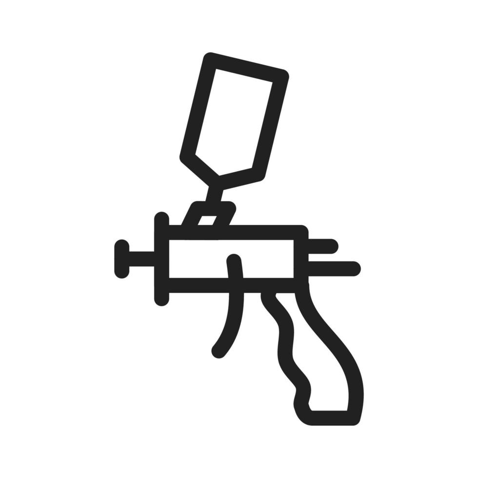 Spray Bottle Line Icon vector