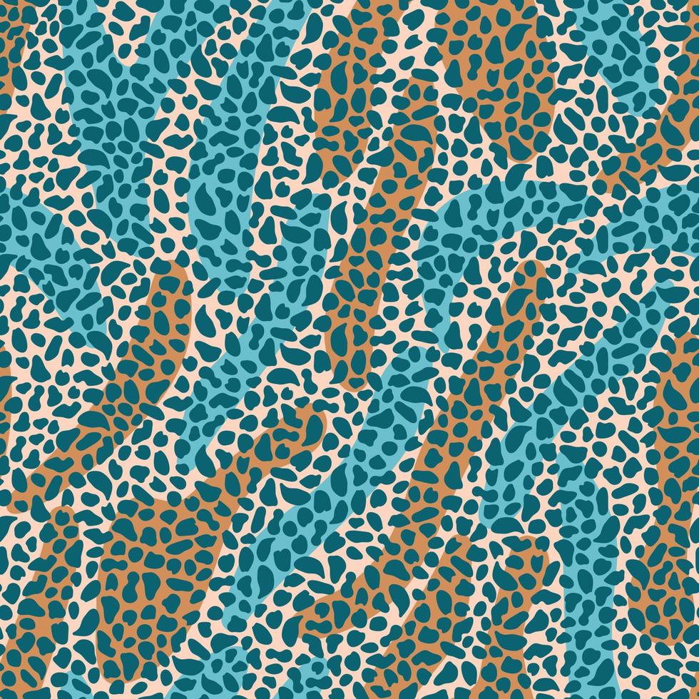 Seamless pattern in modern tropical dots style. Mid Century Modern Art design for paper, cover, fabric, interior decor and more. vector