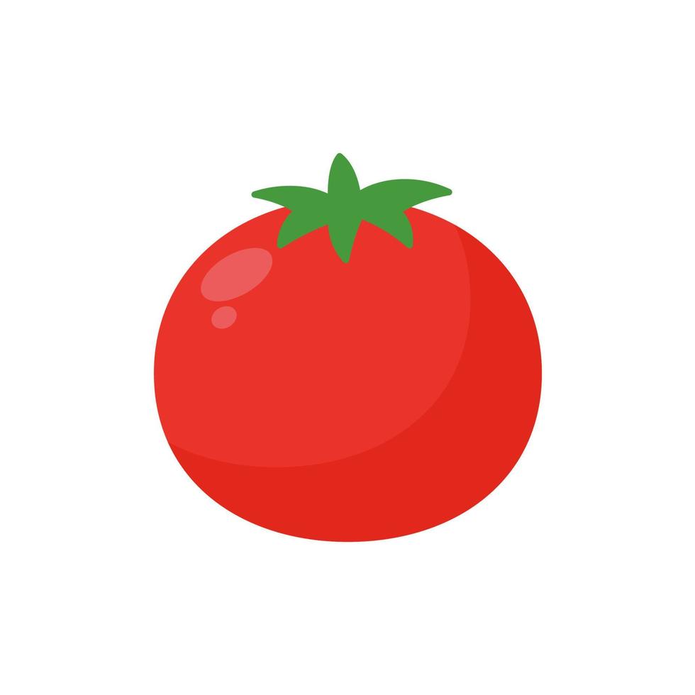 ingredientes de tomates rojos brillantes para una cocina saludable vector