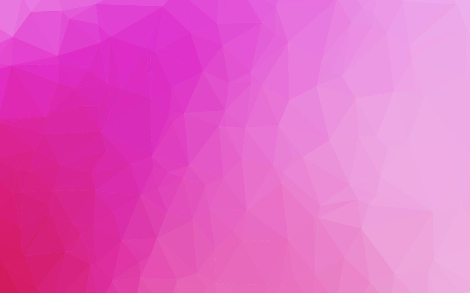 Light Pink vector polygonal background.