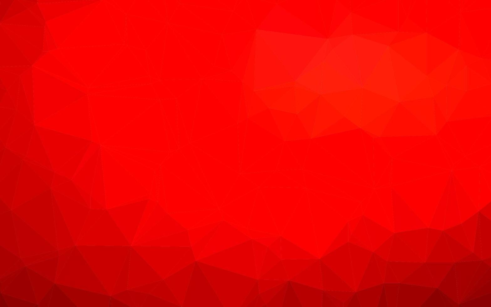 Light Red vector polygonal template.