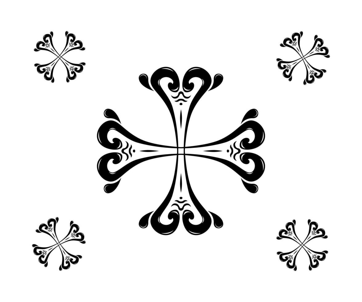 Simple mandala Vector illustration, compass rose vector, ornament for book or cover