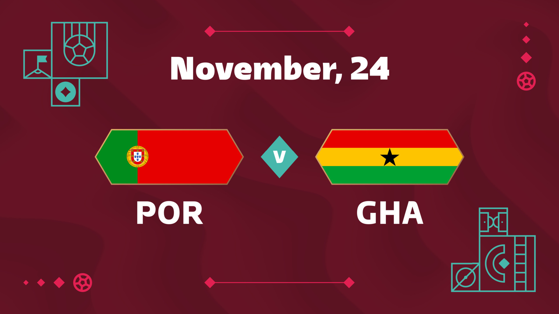 Portugal v Ghana, Group H