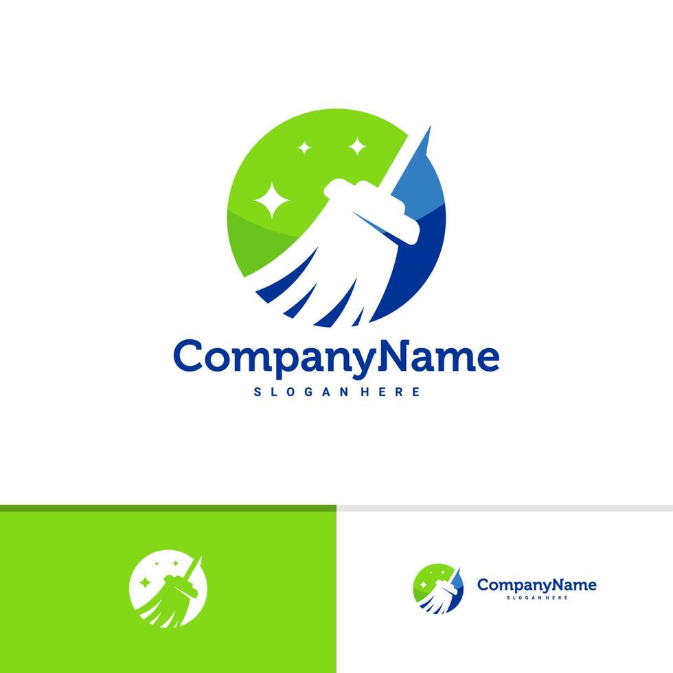 Cleaning logo vector template, Creative Cleaning logo design concepts