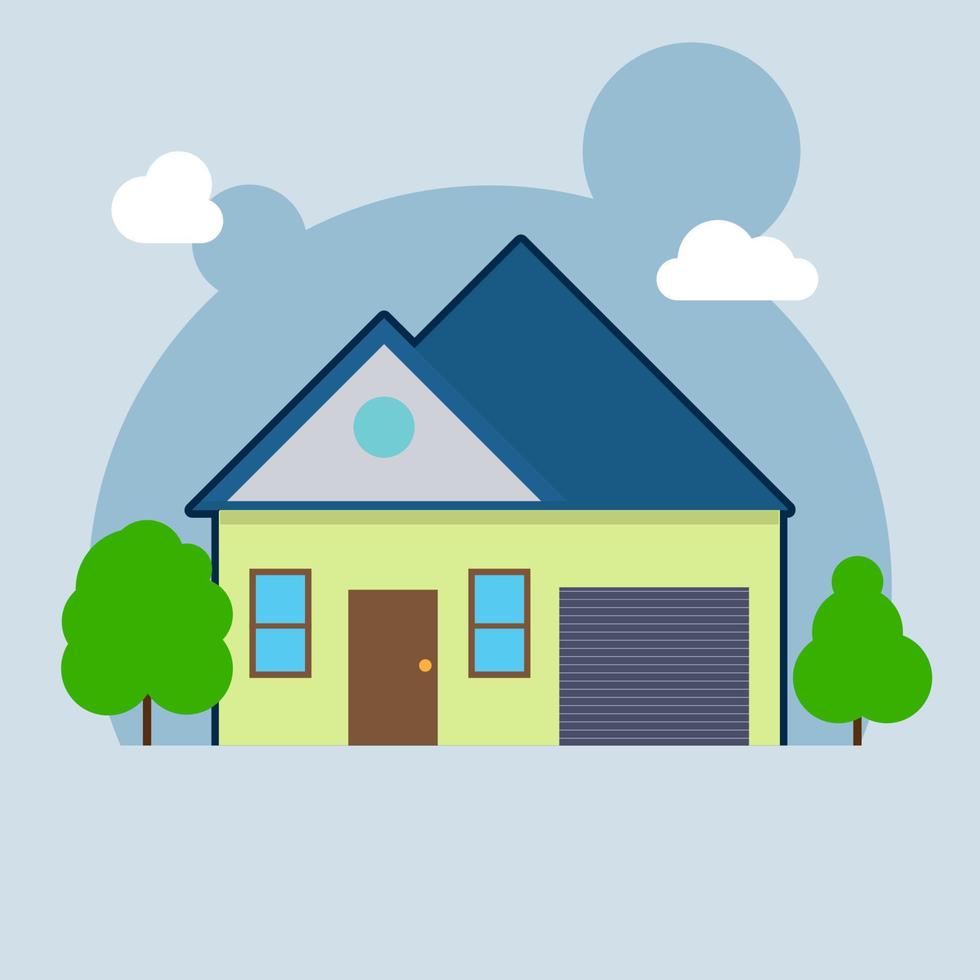 Home Vector Illustration. Home Icon Design