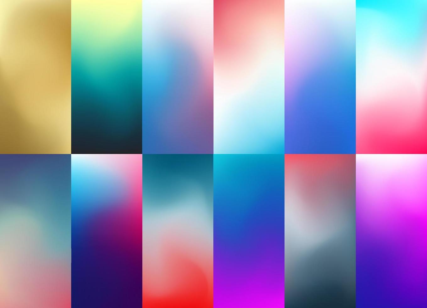 Gradient Colorful Background for Smartphone. Vector illustration