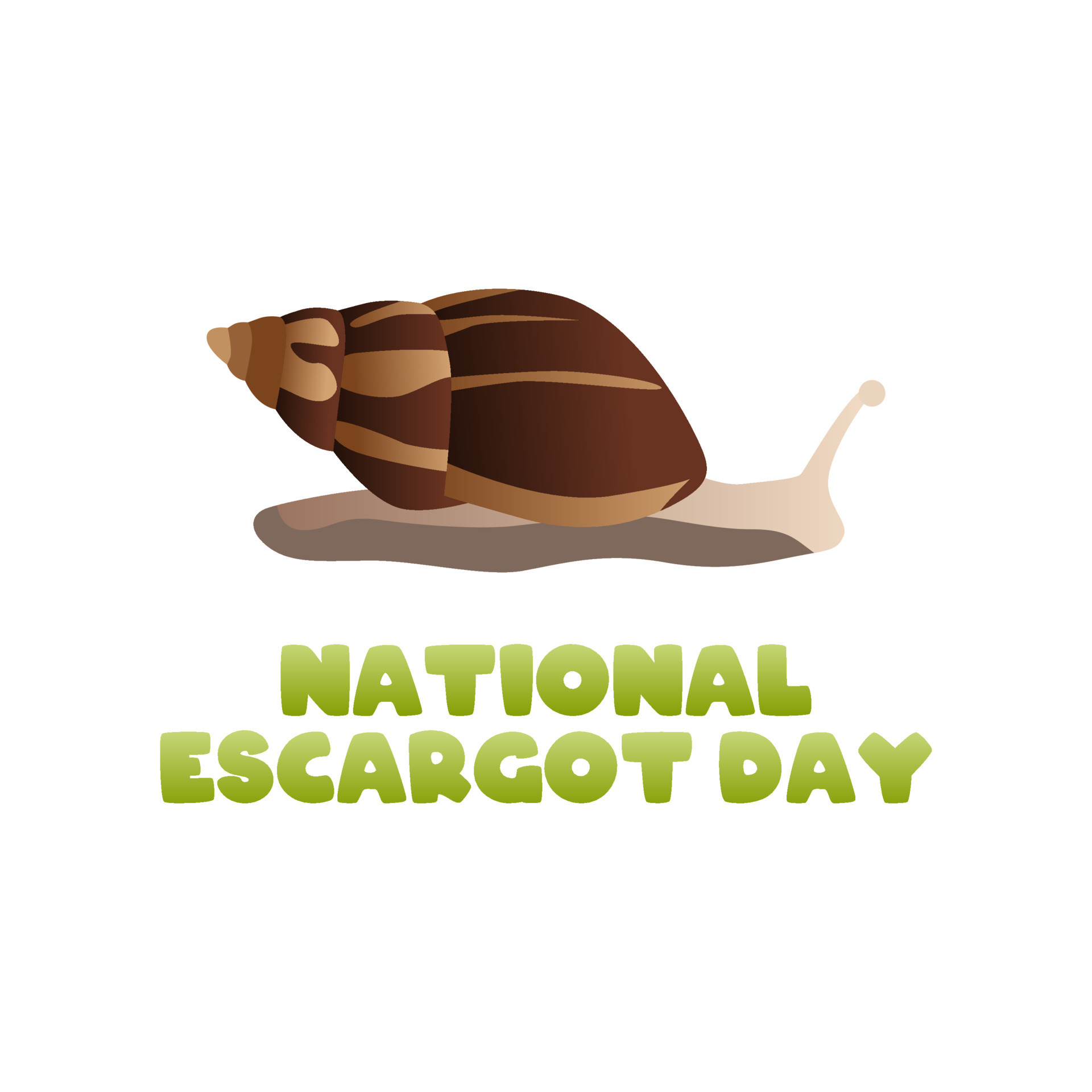 vector graphic of national escargot day good for national escargot day  celebration. flat design. flyer design.flat illustration. 7632173 Vector  Art at Vecteezy