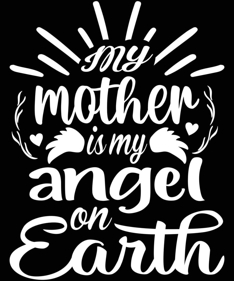 Mothers day t-shirt design vector