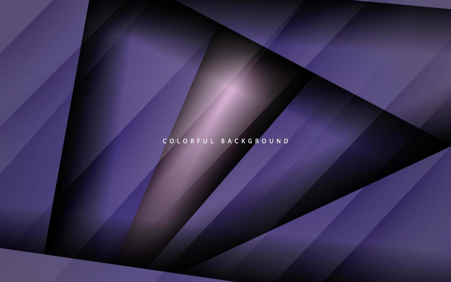 Abstract overlap layer purple background vector