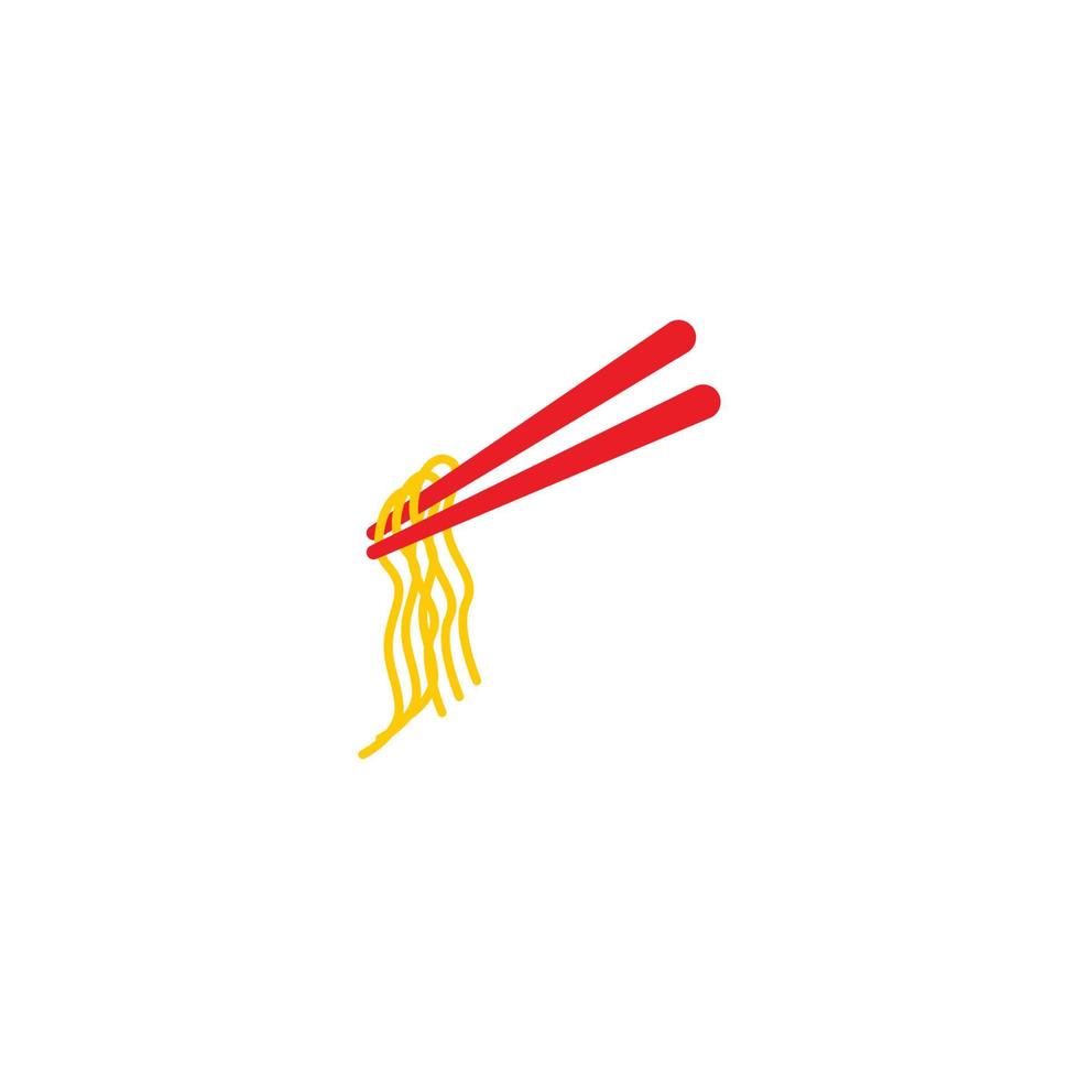noodle icon design template vector